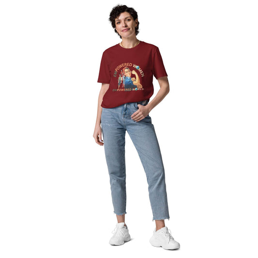 Women's day Unisex organic cotton t-shirt - PRODUCT PARADISE STORE