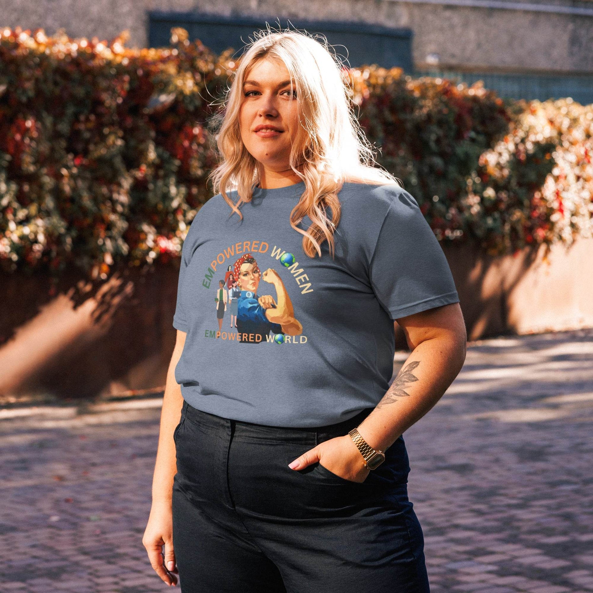 Women's day Unisex organic cotton t-shirt - PRODUCT PARADISE STORE