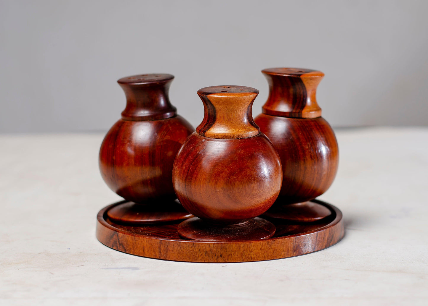 salt and pepper mopani wood